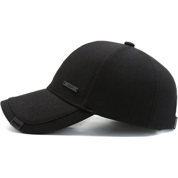 Mens Vintage Cotton Dad Hat Adjustable Baseball Cap Pre Curved Bill Trucker - Picture 6 of 8